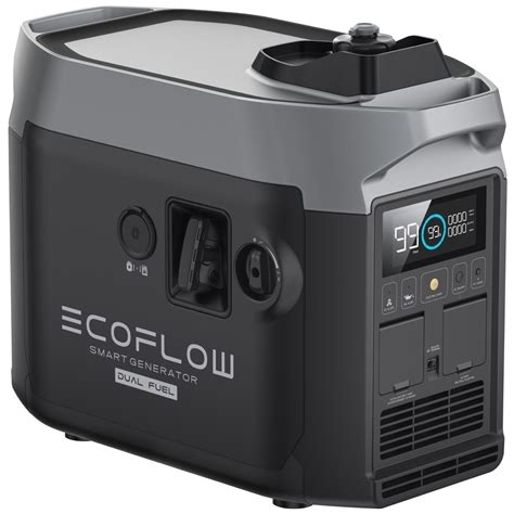 Ecoflow 1800W Petrol & LPG single cylinder four stroke Air cooled pure sinewave Smart Generator